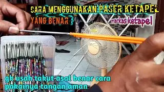 cara memakai paser ketapel yg benar|juga membuatnya