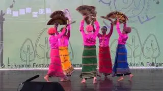 (Melengas Dance Ensemble) Philippines folkdance-Fan dance