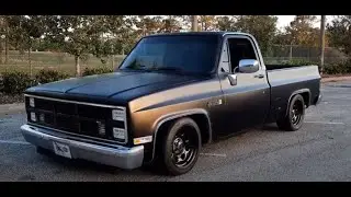 1984 GMC Sierra Square body LS1 Swap w/Black Widow Exhaust