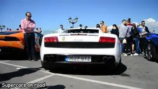 Lamborghini Huracan   Sport exhausts and Gallardo  Revs, Start up and LOUD acceleration