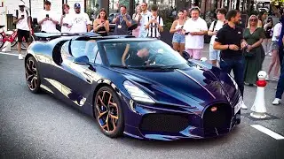 New $5 Million Bugatti Mistral causes chaos in Monaco!!!