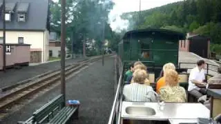 Úzkokolejka Pressnitztalbahn  Jöhstadt - Steinbach