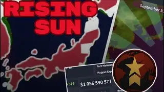 Empire of the Rising Sun- Japan Expands in Rise of Nations Roblox (Gameplay)