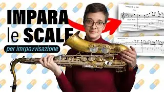 Armonia jazz 👉🏻 Imparare  le SCALE  per IMPROVVISARE