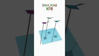 [1DAY_1CAD] KITE #shorts #tinkercad #project