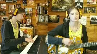 ДДТ - Дождь (cover на гитаре, пианино и блок-флейте)