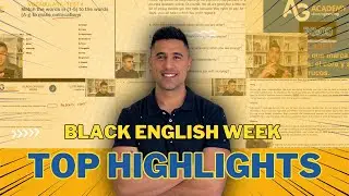 Los MEJORES Momentos de la Black English Week! 😱