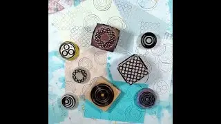 Handmade Circle Stamps