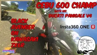 ZX6R WITH 360 CAM KNEE DRAGGING | GOING TO MANGGAHAN ACADEMY DE CEBU PART 2 WITH MARK BOYO | STERSYD