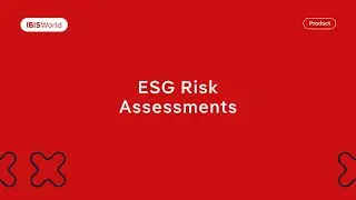 ESG Risk Assessments