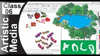 Xtreme GFX : How to use Artistic Media in CorelDraw