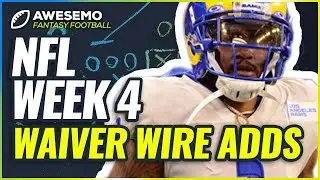 MUST ADD Waiver Wire Picks for Week 4 & MORE | 2021 Fantasy Football