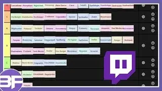 Revisiting my tier list on stream