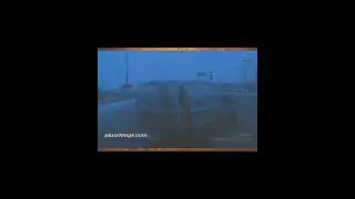 Like a cow on ice! CAR CRASH! Dash cam! #shorts