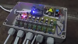 digimetz 8ch driver and 8ch triac module with power supply and enclosure
