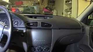 Renault Laguna 2, auto project - interior tidying up