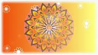 Copyright free stock footage || Mandala