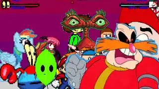 Mugen Request Leafy,Mr Krabs,Mario,Youtube Poop Dr Robonik vs Dr Robotnik,Hotel Mario,Caillou,Moar