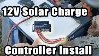 88 MJ 12v Solar Charge Controller Install
