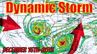 The Next Storm Coming Will Be Dynamic! Winter Is Coming In January!