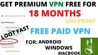 18 Months Free VPN For AndroiD | Get 1.5 Year Seed4 Me Private Vpn | Free VPN For PC & iphone | VPN