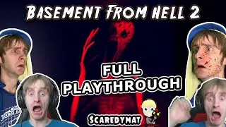 Basement From Hell 2 -  | Indie Horror Game | Full Letsplay | Twitch Stream - BIG JUMPSCARES!