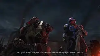 Phoenix Point Blood and Titanium cutscene 1
