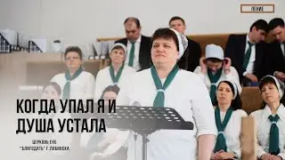 Когда упал я и душа устала. Пение соло.