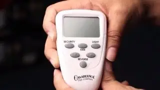 How to Use a Casablanca Ceiling Fan Remote