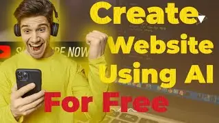 How To Create Website Using A.I | Create Website Using A.I | Make Website Using A.I