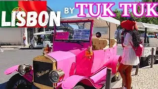 TUK TUK TOUR IN LISBON PORTUGAL 🇵🇹 | See Lisbon in A DAY!
