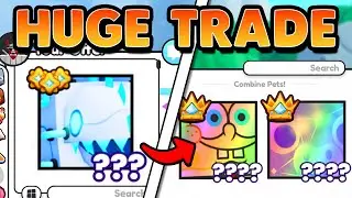 I TRADED HUGE HYDRA DINO But I HAVE To ACCEPT The TRADE In PET SIMULATOR 99!