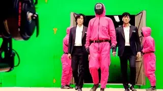 SQUID GAME Behind The Scenes REVEALED!!! how was the squid game filmed?