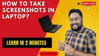 How to take screenshots in Laptop? | Laptop main screenshots kaise lete hain?