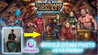 HOW TO EDIT PICTURE with manipulation Tutorial using PicsArt.