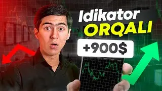 Treydingdan osson pul topish // Osson Treyd qiling // Indikator orqaliy 900$ // Robot orqaliy savdo