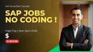 SAP Jobs Without Coding 2026 | High Paying Careers for Non-Technical Freshers & MBAs