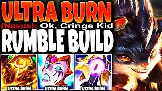 Testing the power of the ULTRA BURN RUMBLE SEASON 14 BUILD vs Crying Nasus 🔥 LoL Rumble s14 Gameplay