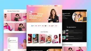 Stunning Portfolio website  Using Only HTML  CSS and JavaScript