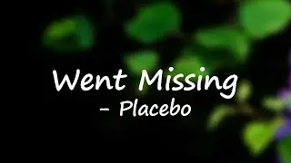 Placebo - Went Missing (Lyrics)