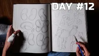 30 Days of Drawing - The Bean - 