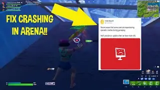 How To Fix Fortnite Arena And Pubs Crashing In Season3! (Fortnite New Performance Mode Update)