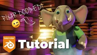 How to ANIMATE A CHARACTER quickly in Blender! Complete tutorial. Mixamo and Blenderkit free addons.