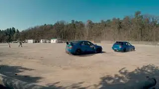 Subaru Impreza vs Mitsubishi Lacner Motochallenge Team50 PRDiM Sieradz