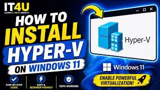 How to Install Hyper V on Windows 11 