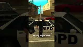 IF YOU HONK AT THE COPS IN GTA GAMES