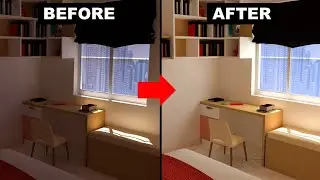Rectangular Light ⬛ | Interior lighting🔅 | Vray for Sketchup