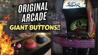 Street Fighter 1 | Arcade Machine | Giant Pressure Buttons