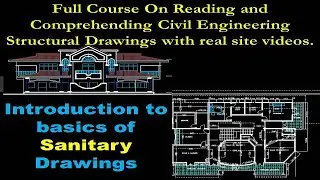 How to read Sanitary Drawings from the Basics