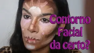 Contorno facial, Make up, facial contour, BRUNA BHULLOK